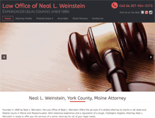 Tablet Screenshot of nweinstein.com